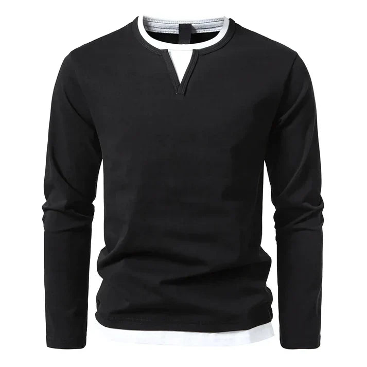 vHaren | Premium Longsleeve van gekamd katoen