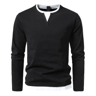 vHaren | Premium Longsleeve van gekamd katoen