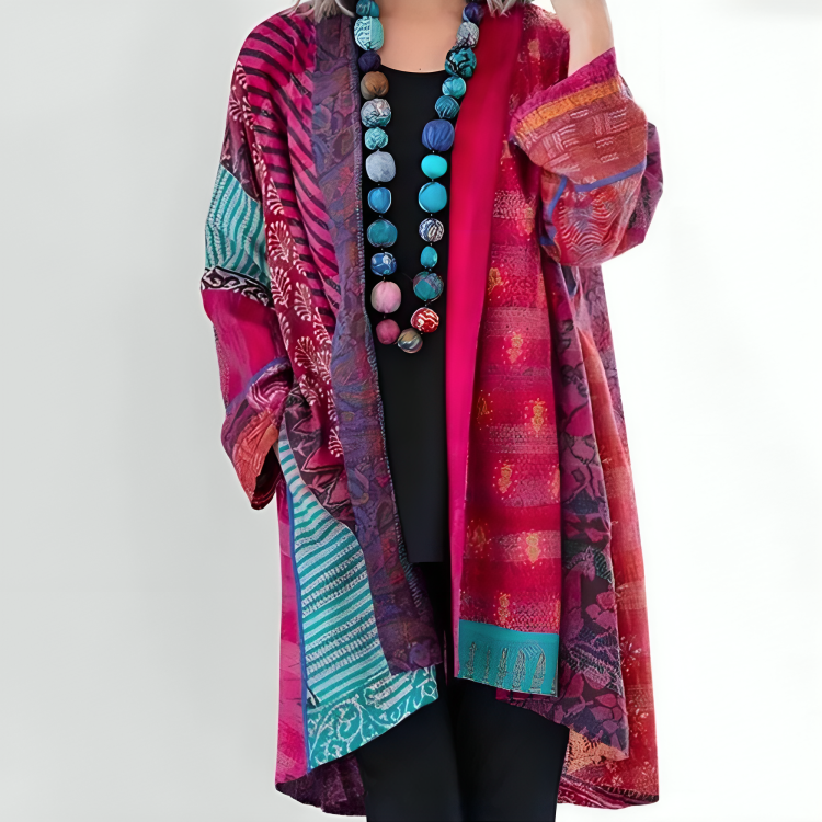 Elinora™ – Artistieke Boho Kimono
