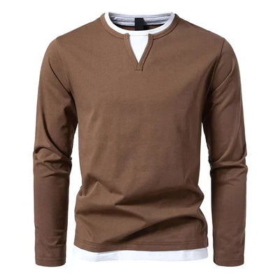 vHaren | Premium Longsleeve van gekamd katoen