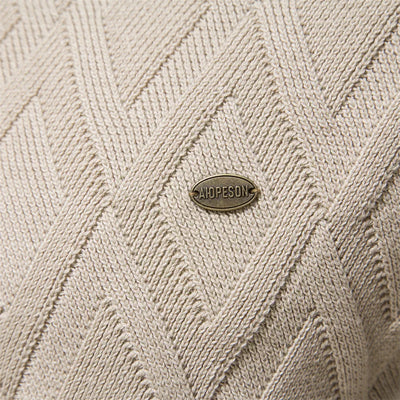 vHaren | Herenpullover met Ruitpatroon