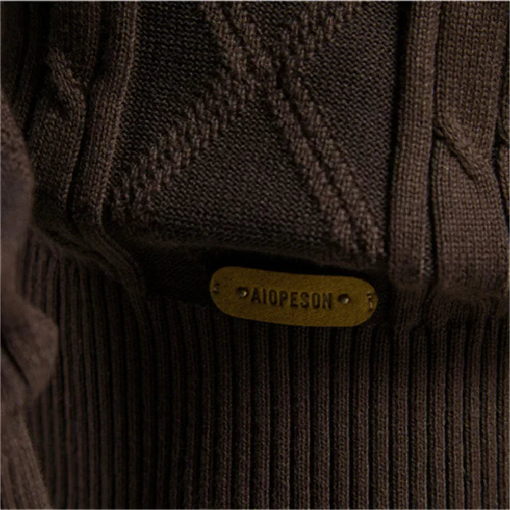 vHaren | Heren Cardigan met Knoopsluiting