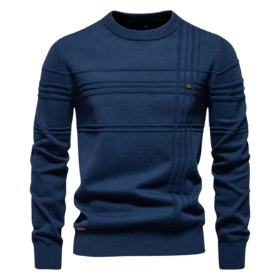 vHaren | Stijlvolle herenpullover met ruitdesign