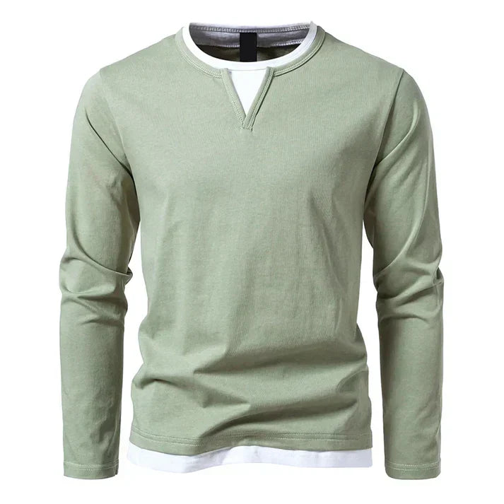 vHaren | Premium Longsleeve van gekamd katoen
